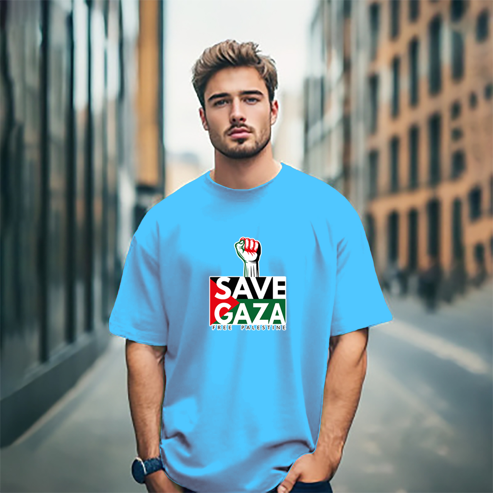 Save GAZA Cotton T-shirt