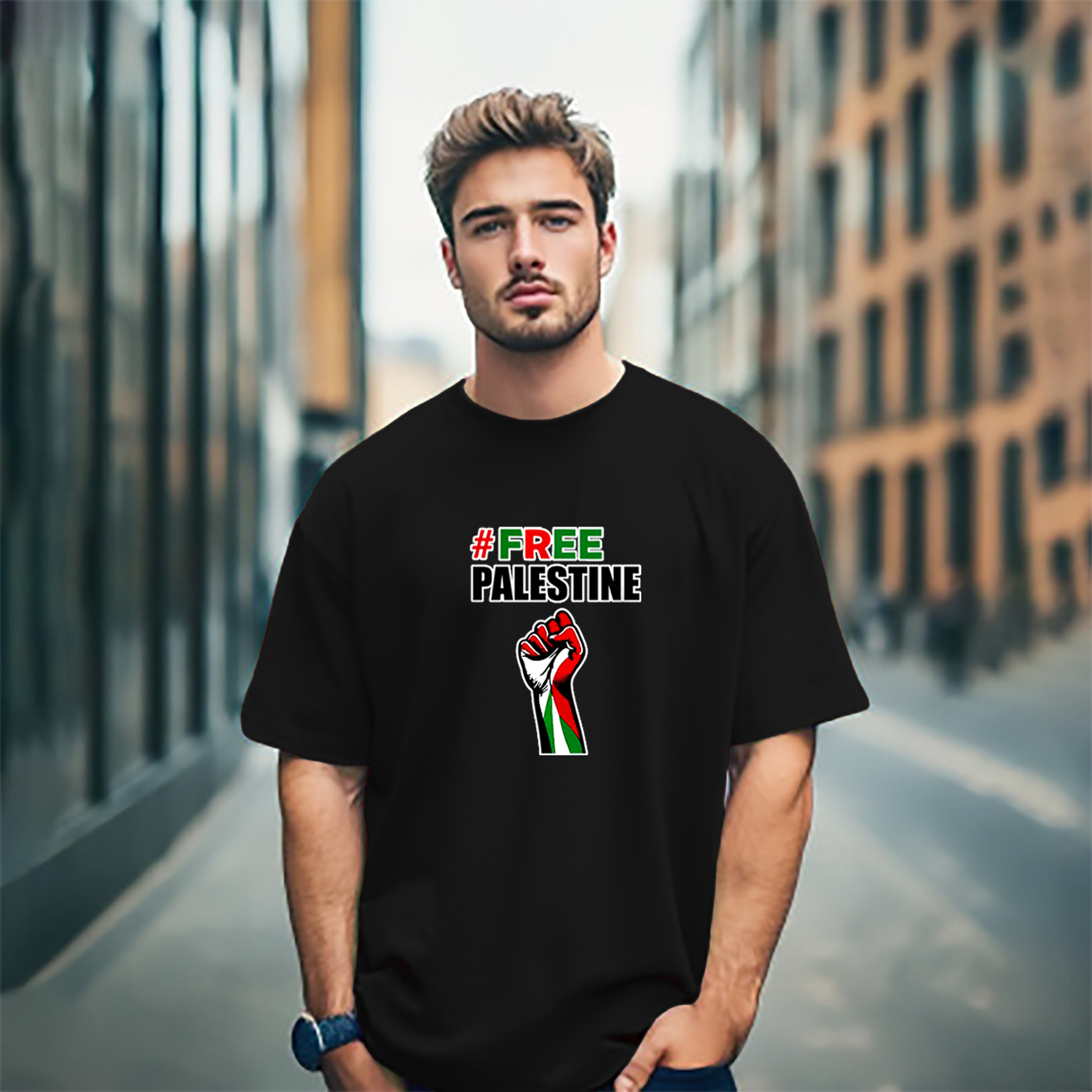 Save GAZA Cotton T-shirt 