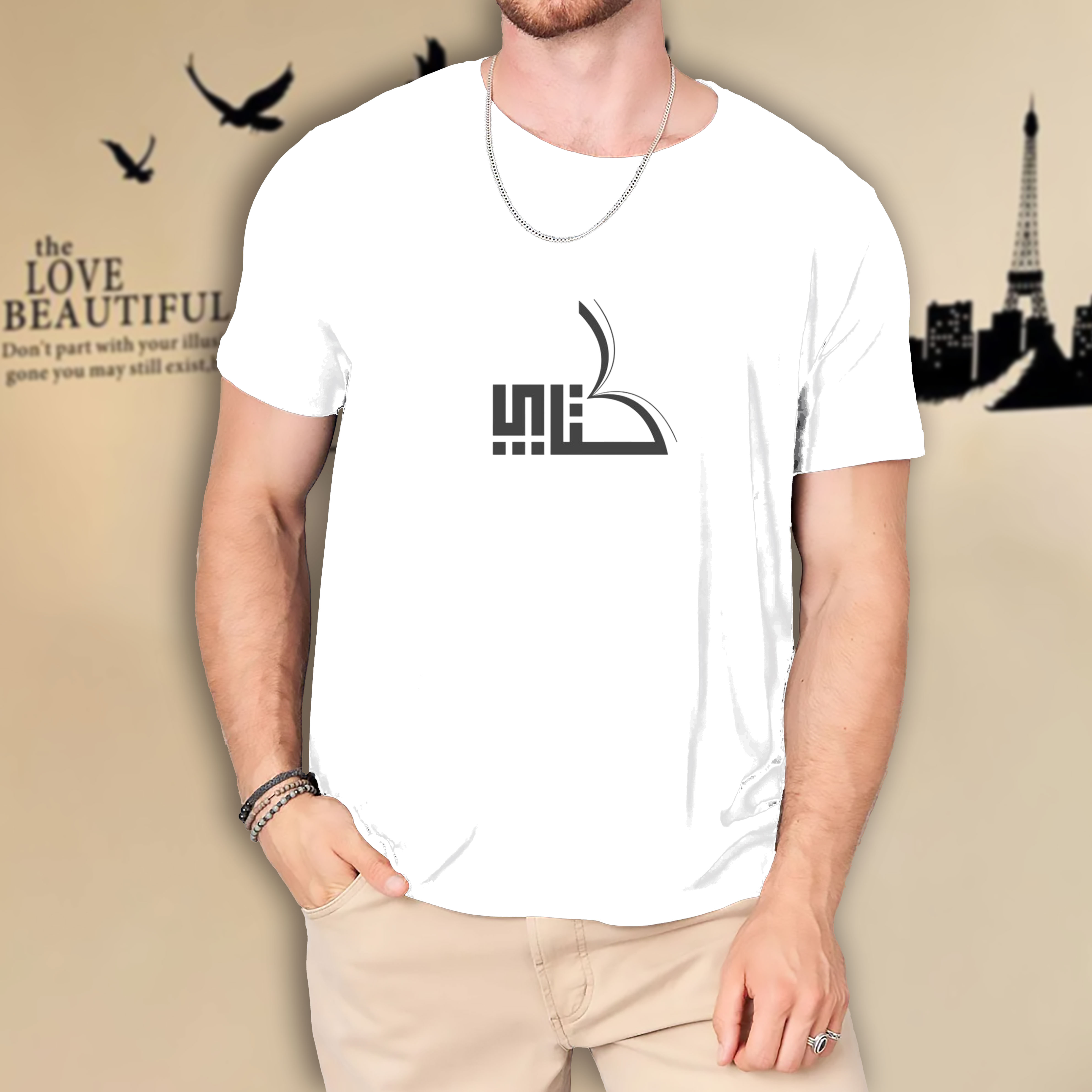 Exclusive Design Cotton T -  shirt  For Men's  