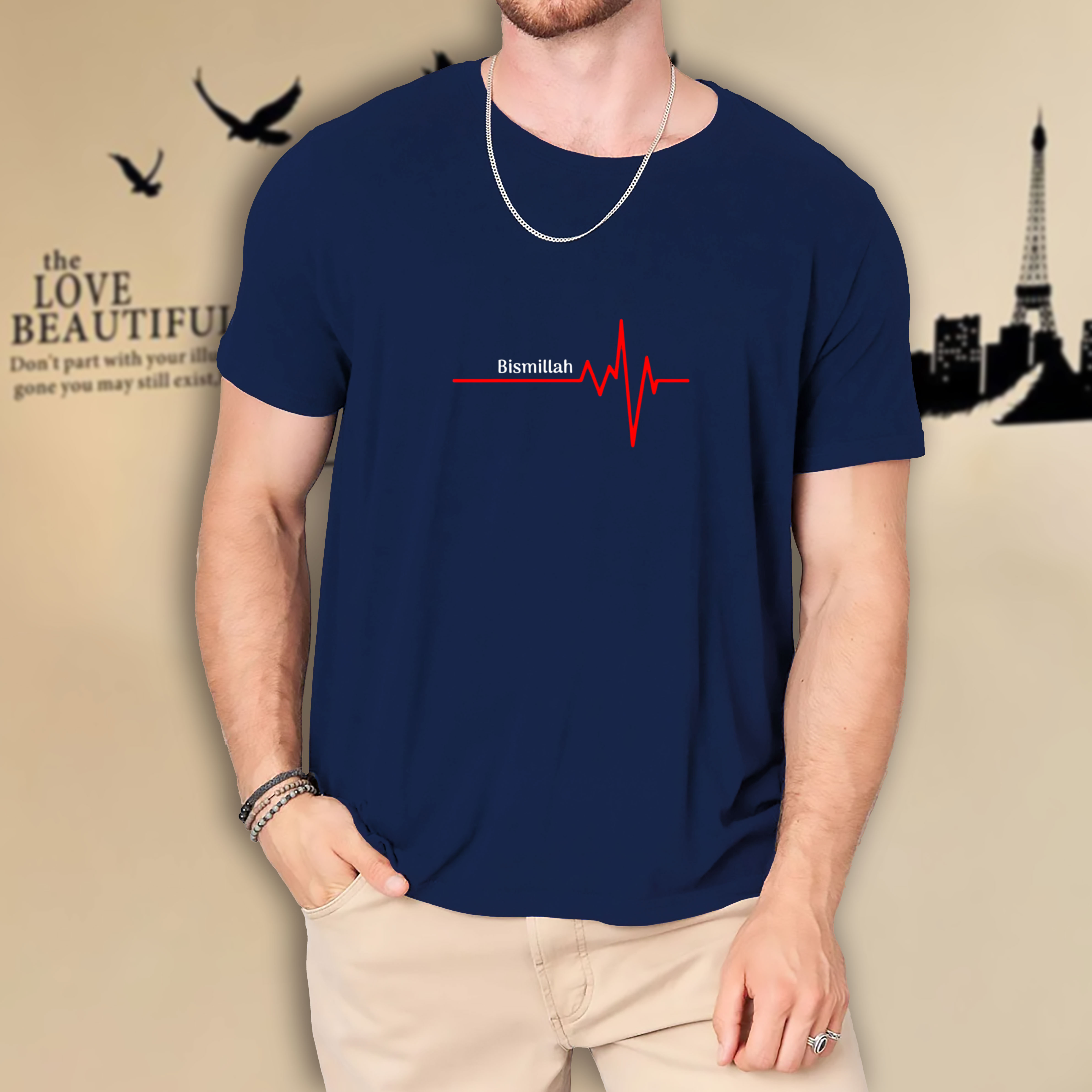 Exclusive Design Cotton T -  shirt  For Men's  