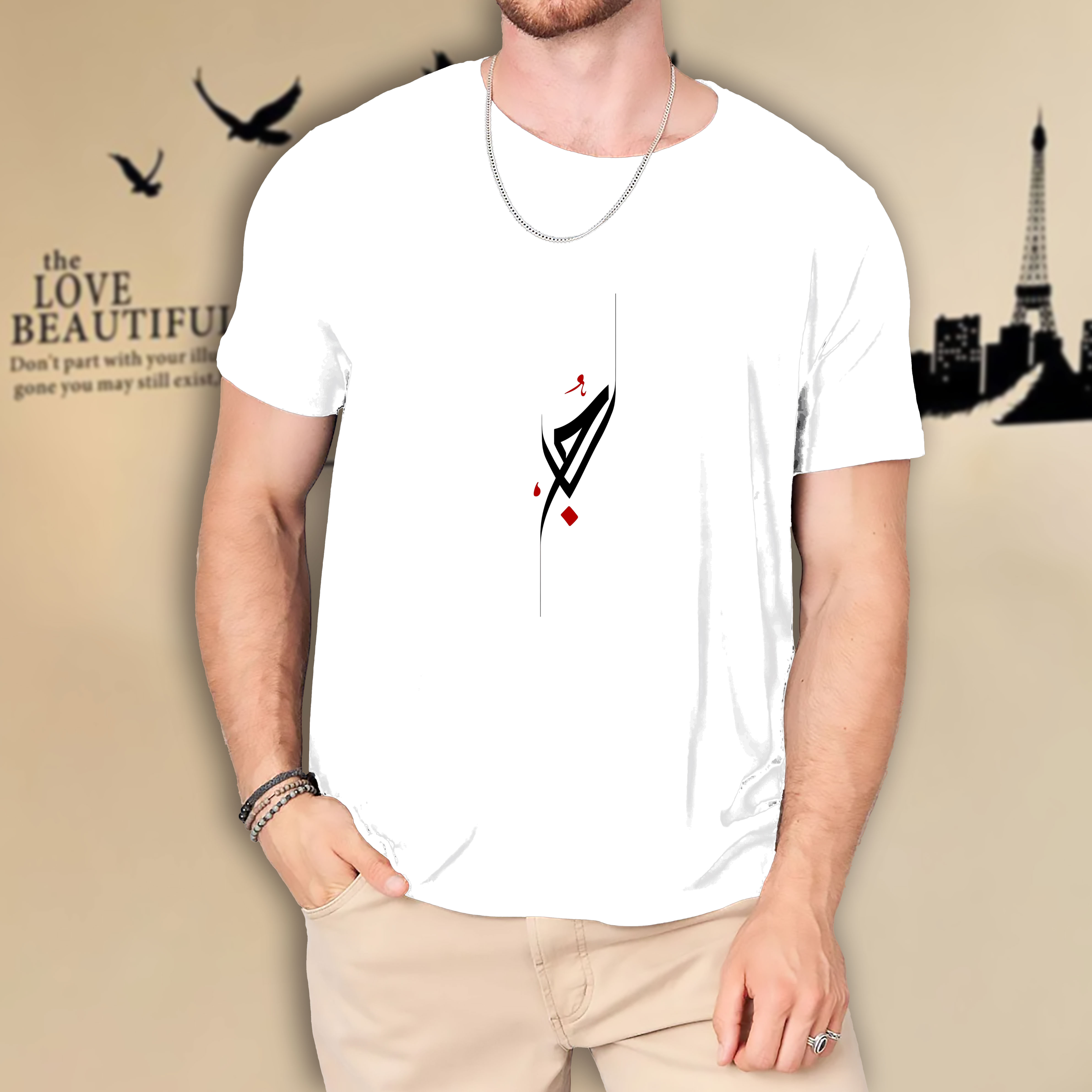 Exclusive Design Cotton T -  shirt  For Men's  