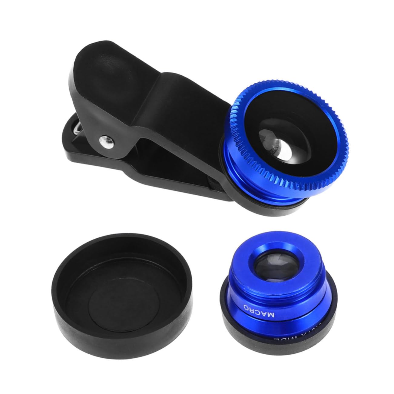 3-in-1 Mini Mobile Phone Lens Set (Wide, Macro & Fisheye