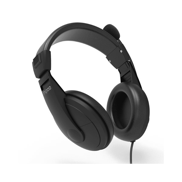 Rapoo H150S USB Stereo Headphone – Black