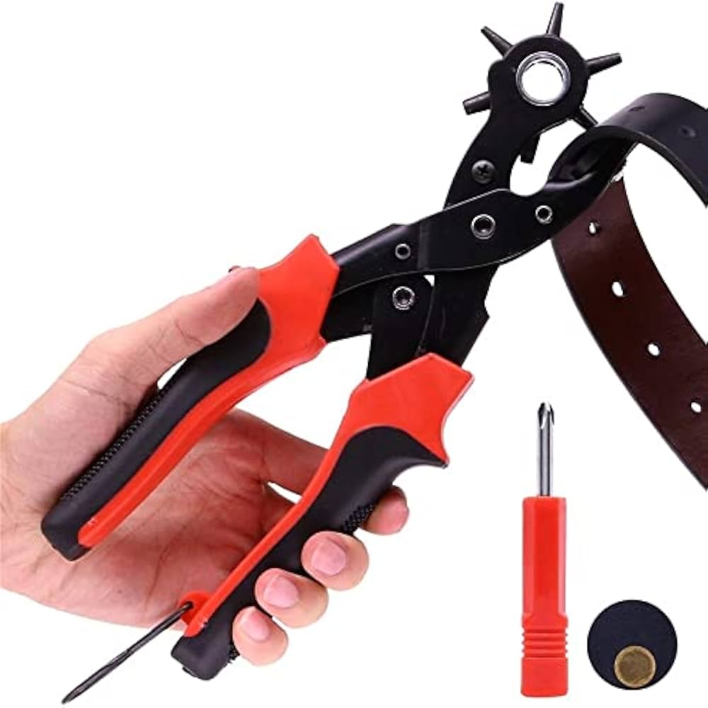 Leather Hole Punch (punch plier / rotary punch / leather punch)
