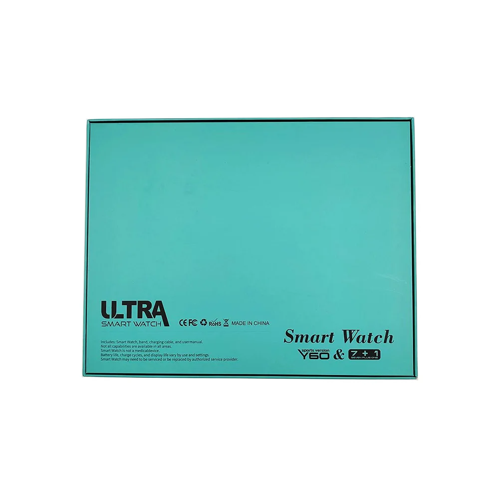 Y60 Ultra Smartwatch With 7 Strap