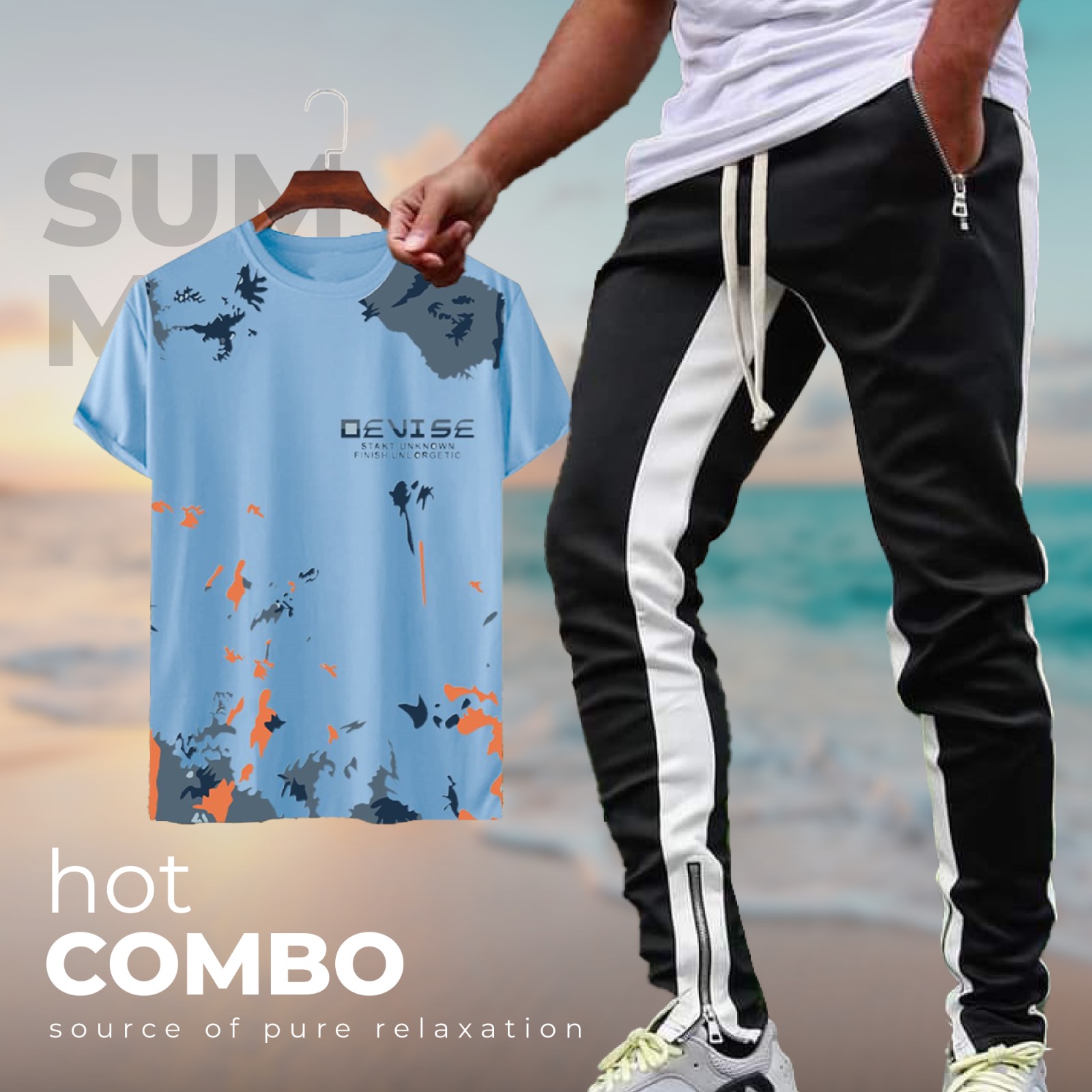 T-shirt  with Trouser (2pc set)