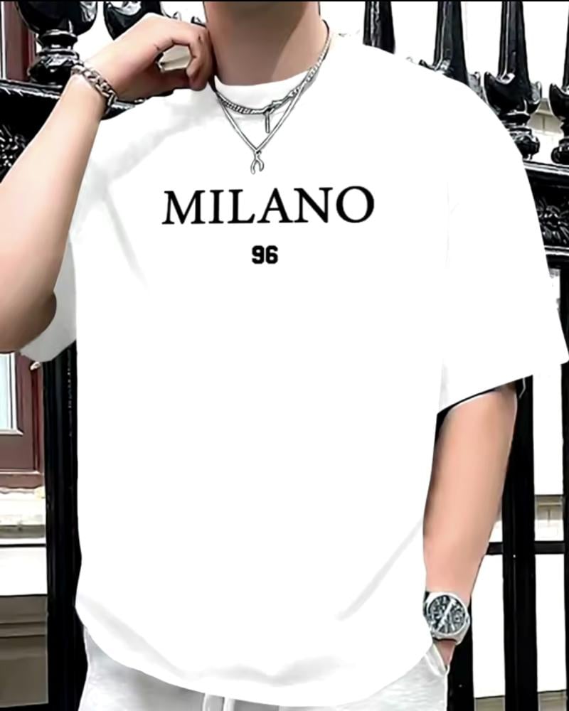 Drop Shoulder Tshirt with DTF Print