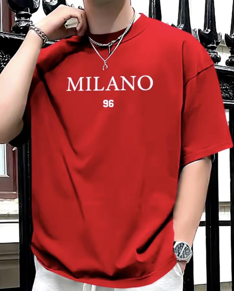 Drop Shoulder Tshirt with DTF Print