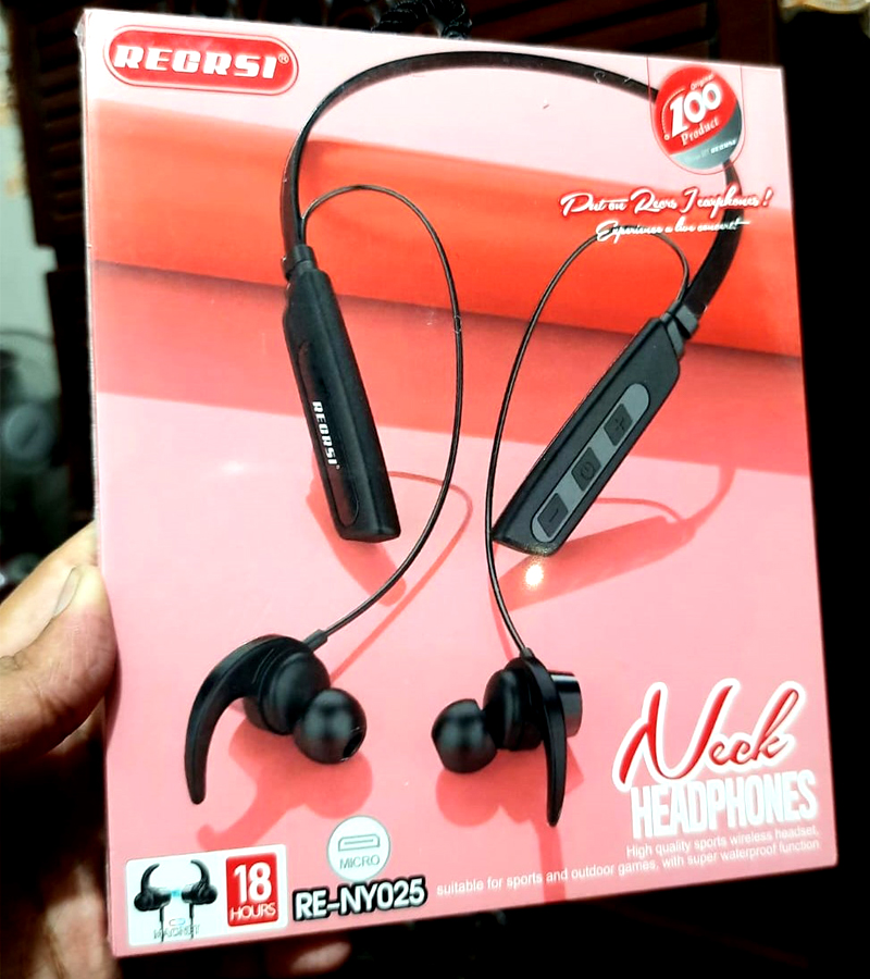 Recrsi Neckband Headphone NY25