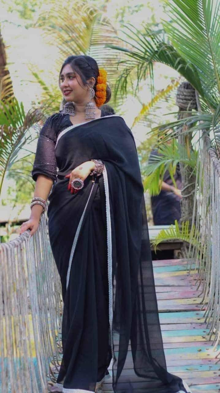 soft Georgette sharee