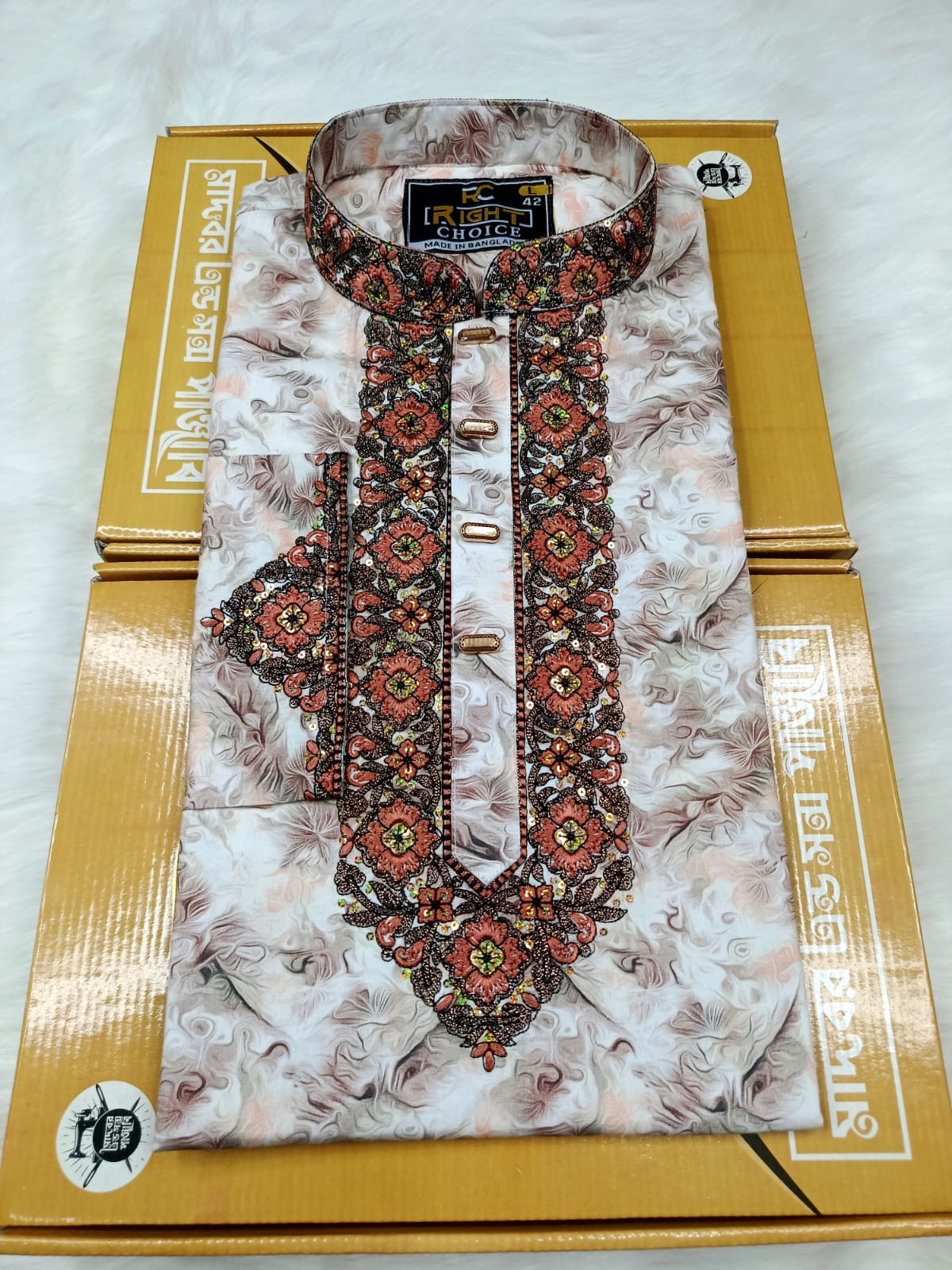 Digital Print Panjabi