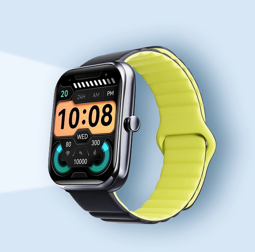 Haylou RS4 Max BT Calling Smartwatch - Blue