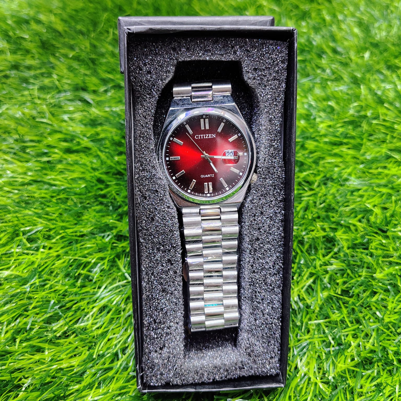 Citizen Tsuyosa Men's Blue Rainbow Dial Watch