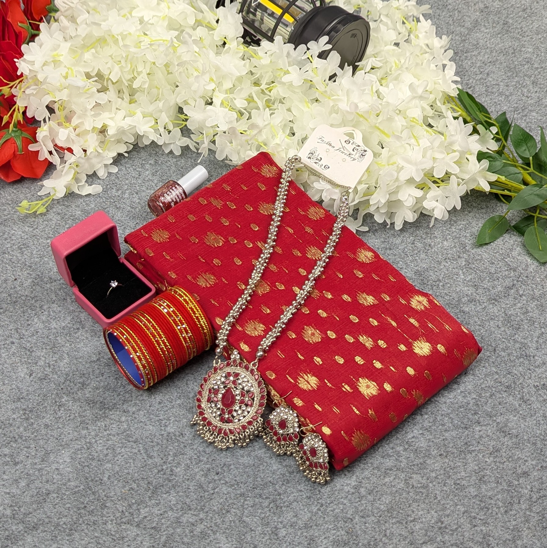Premium Jamdani Saree Combo