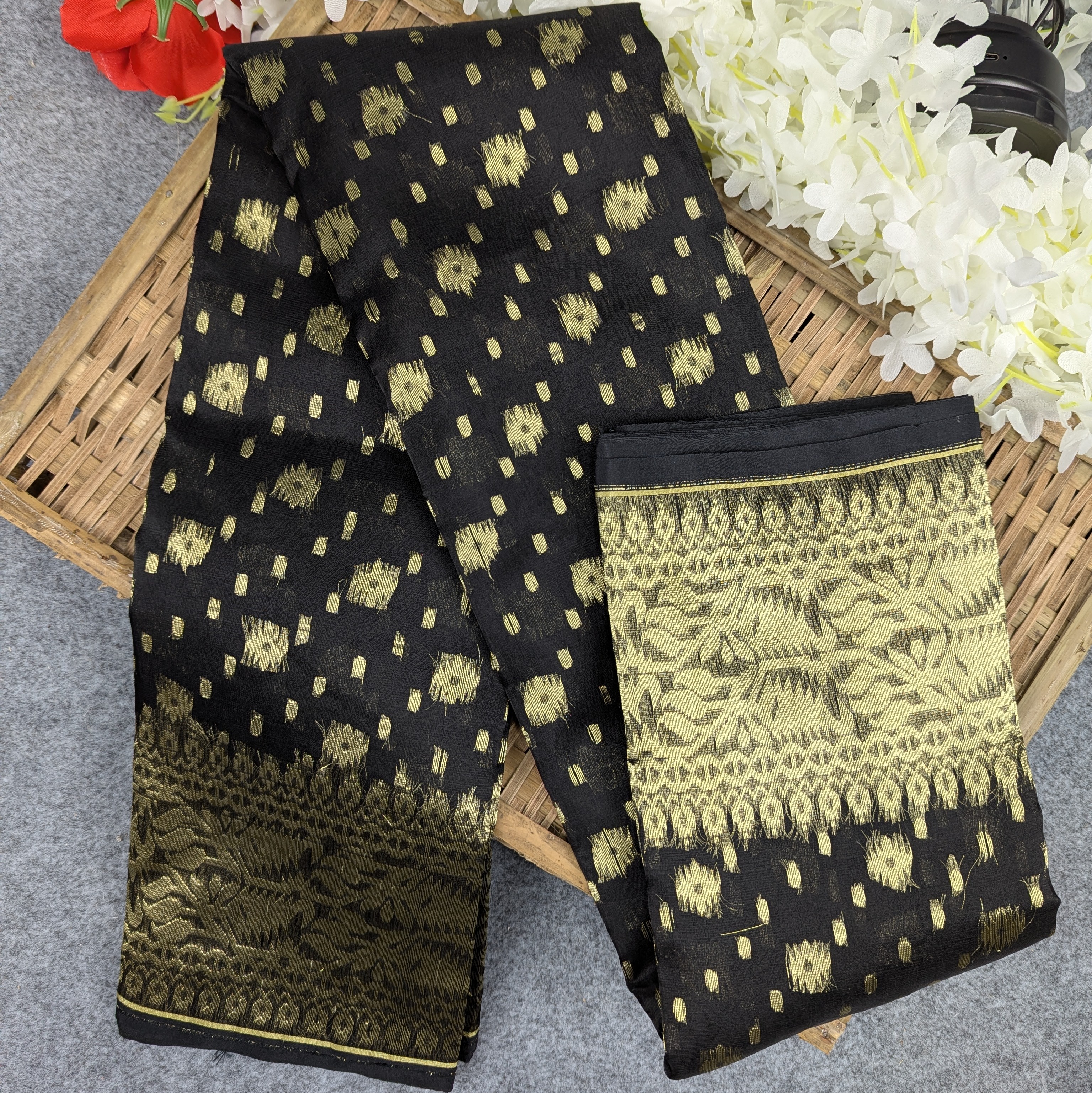 Premium Jamdani Saree Combo