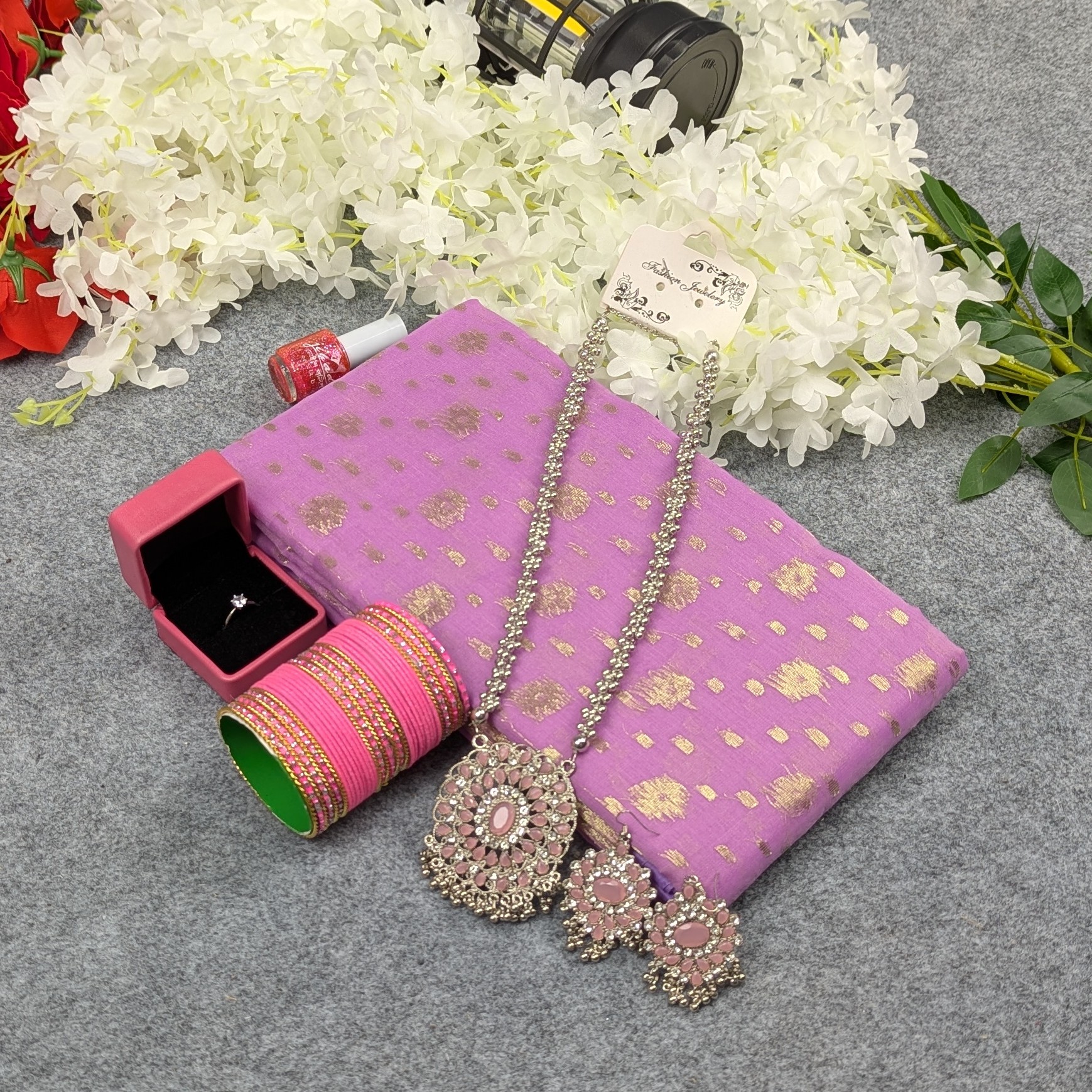 Premium Jamdani Saree Combo