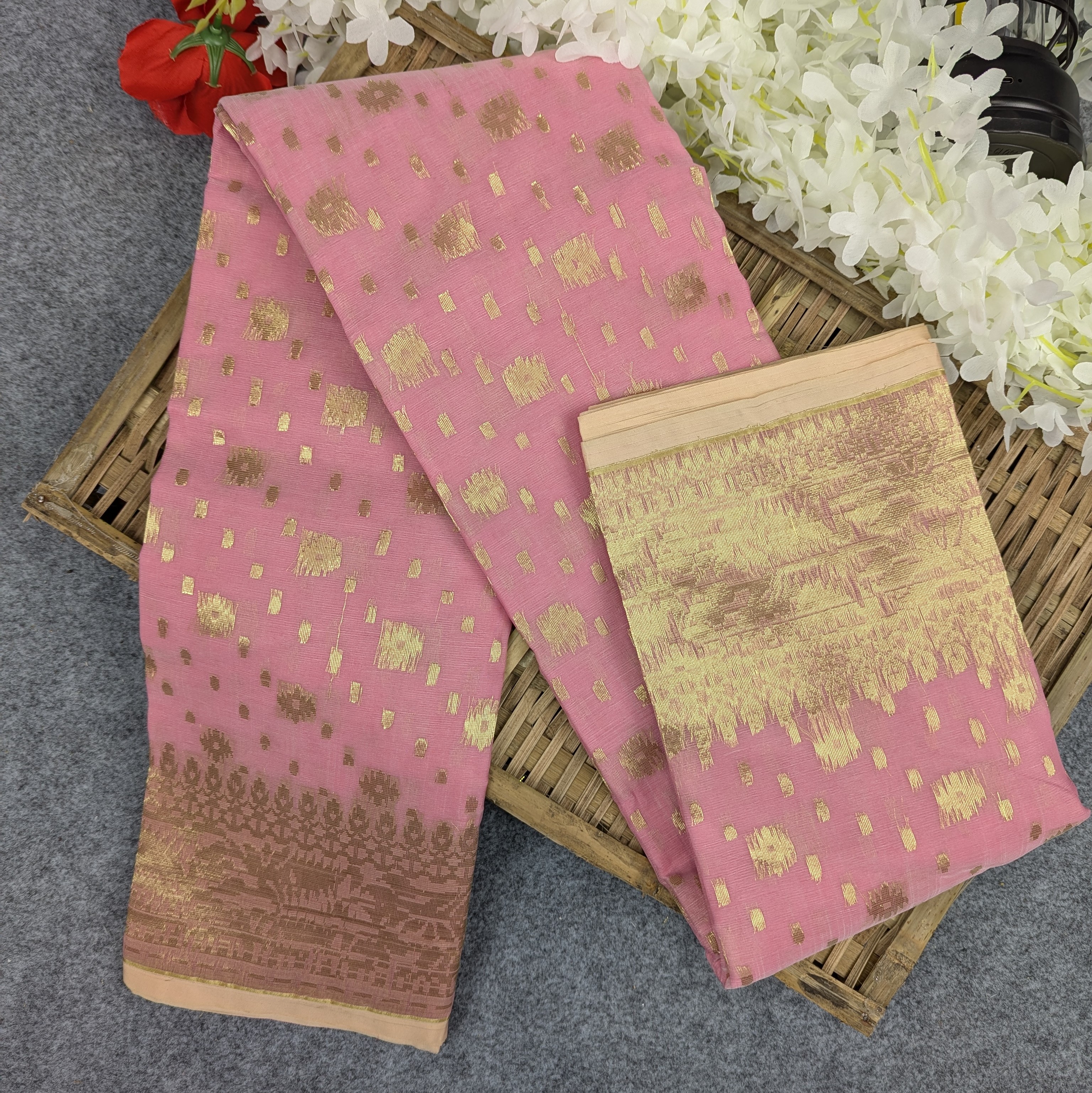 Premium Jamdani Saree Combo