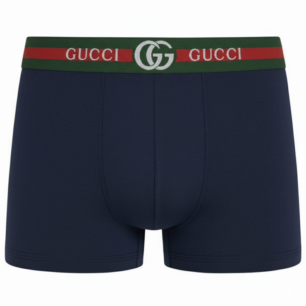 GUCCI 3-Pack Boxer Shorts Men's Trunks ( Multi Color)