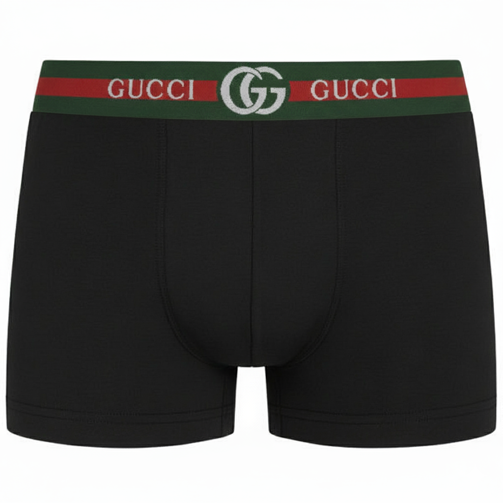 GUCCI 3-Pack Boxer Shorts Men's Trunks ( Multi Color)