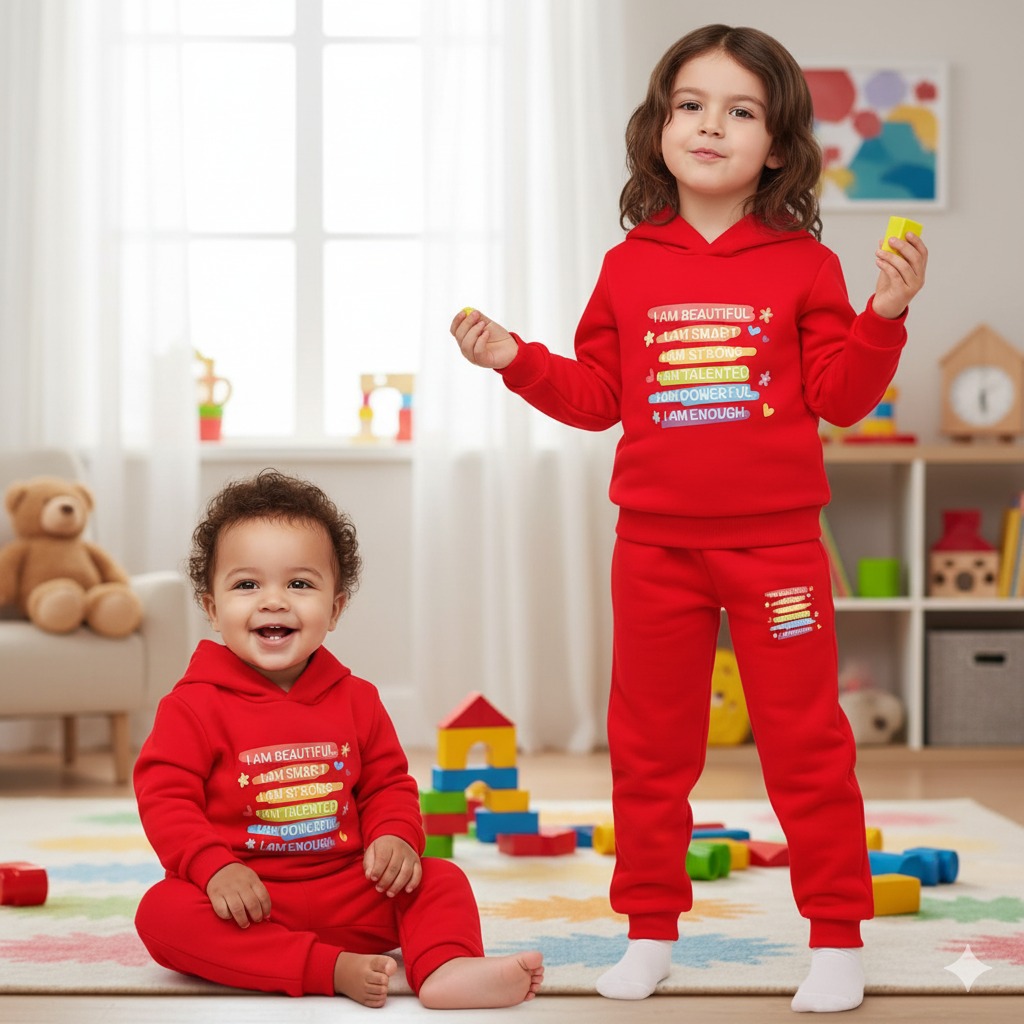 Elegant Stylish Baby Hoodie Set