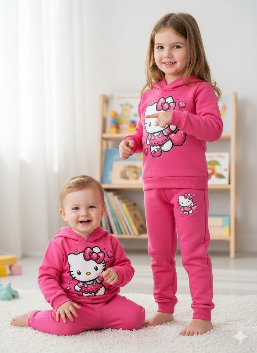 Elegant Stylish Baby Hoodie Set