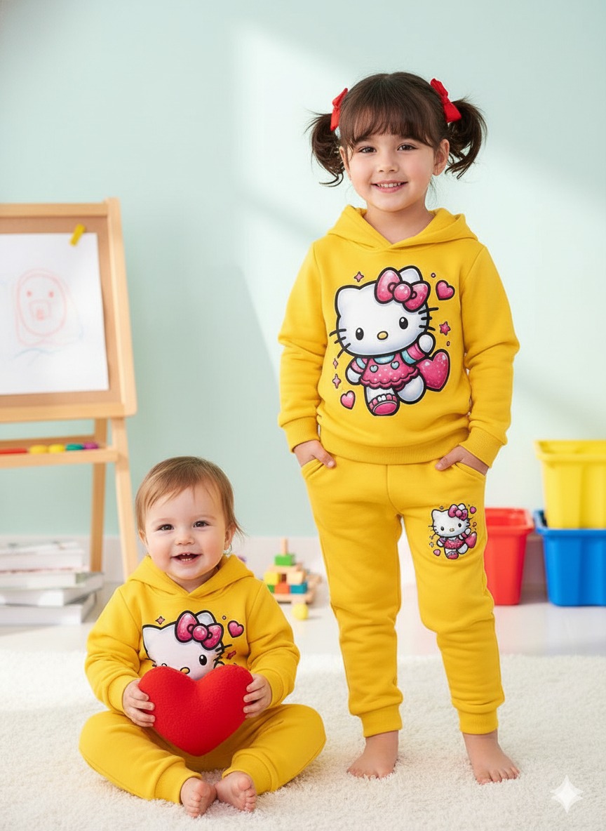 Elegant Stylish Baby Hoodie Set