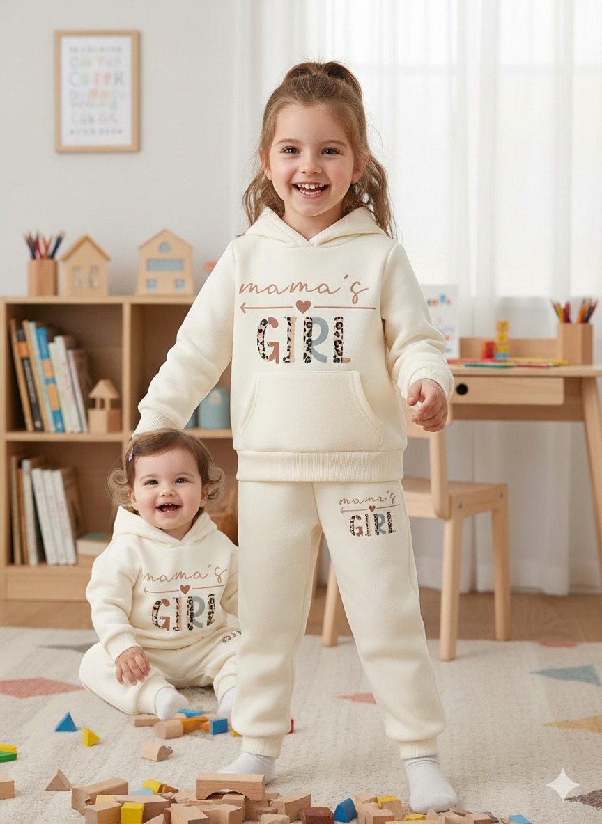 Elegant Stylish Baby Hoodie Set