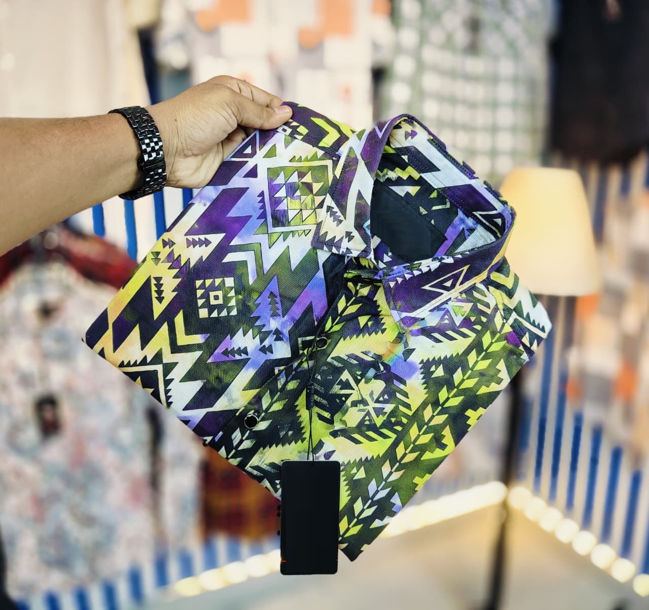 Digital Dubi Cotton Full sleeve Shirt