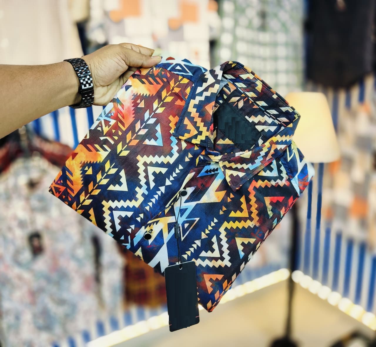 Digital Dubi Cotton Full sleeve Shirt