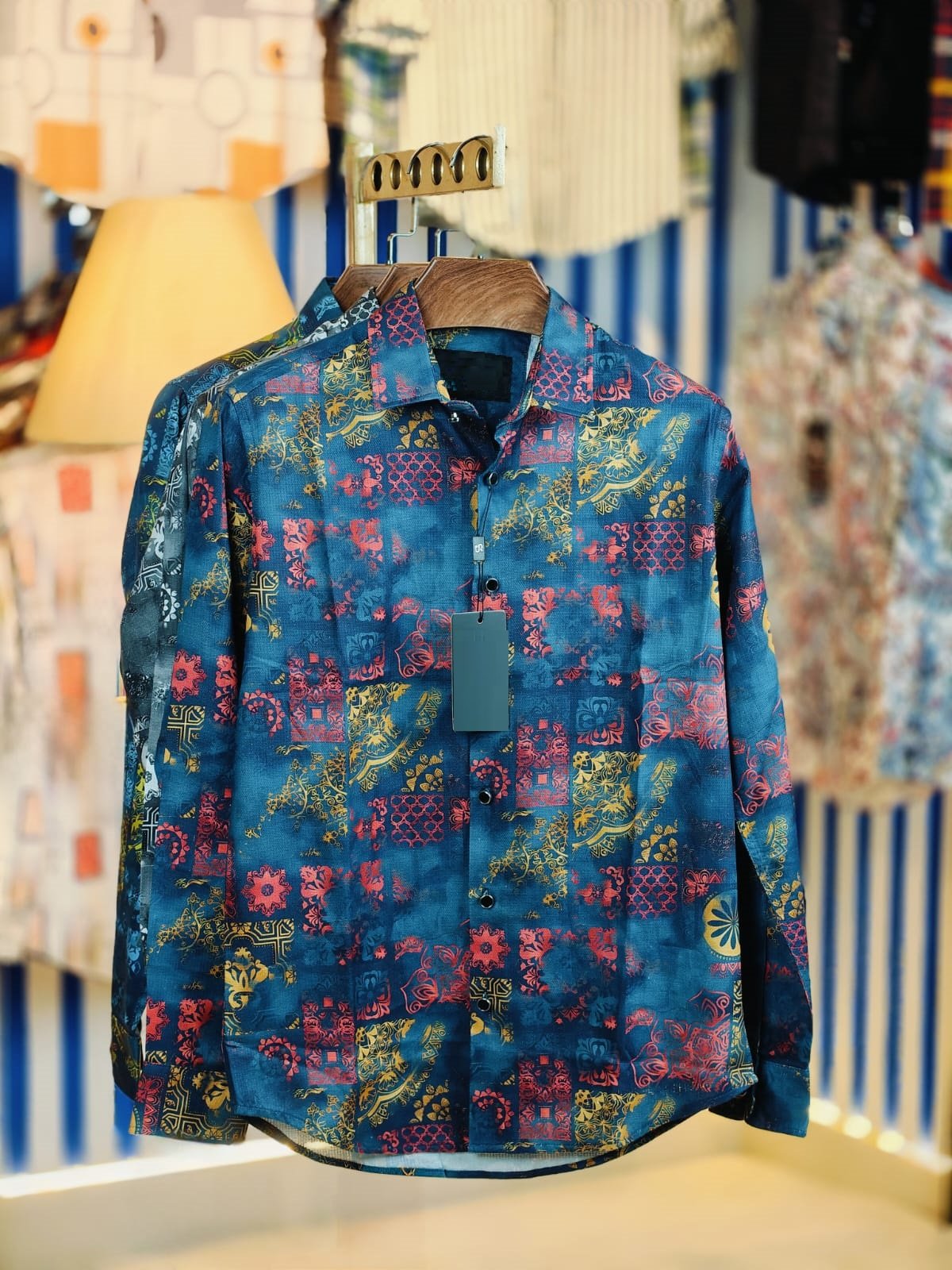 Digital Dubi Cotton Full sleeve Shirt