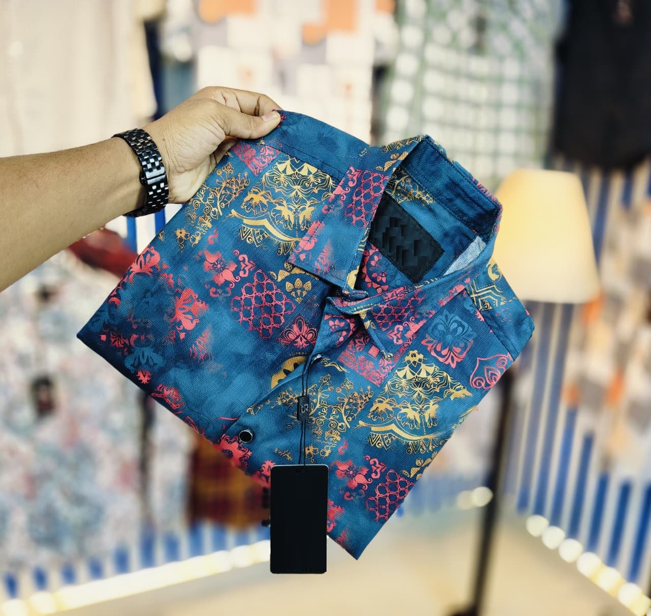 Digital Dubi Cotton Full sleeve Shirt