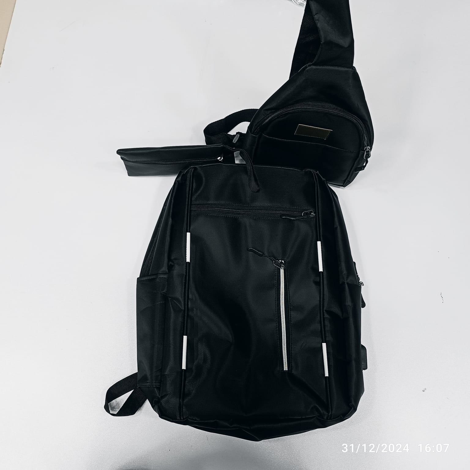 3 Pics Bag Combo Pack(Black)