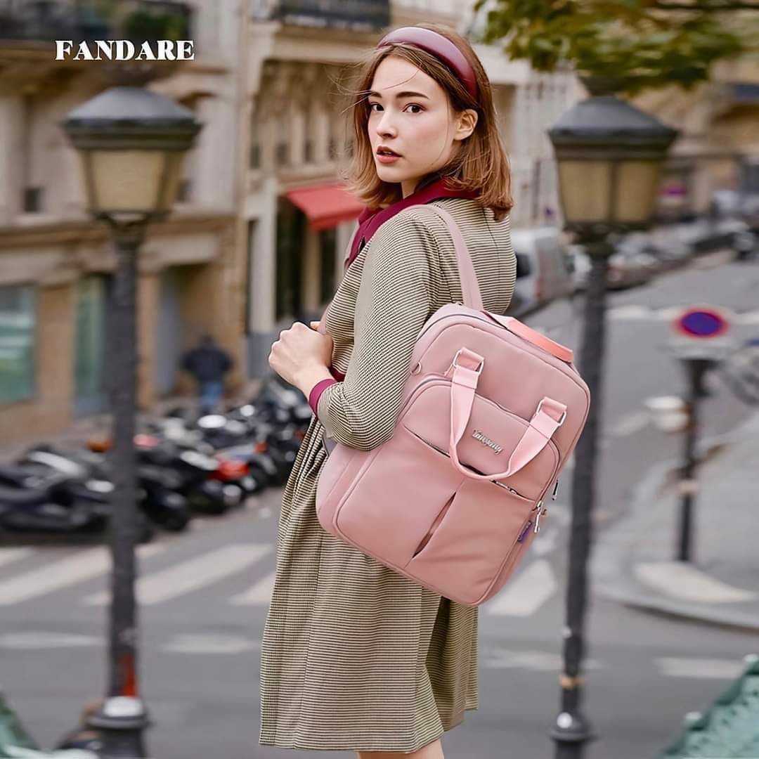 New Leisure Nylon Ladies China Backpack