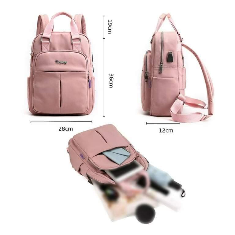 New Leisure Nylon Ladies China Backpack