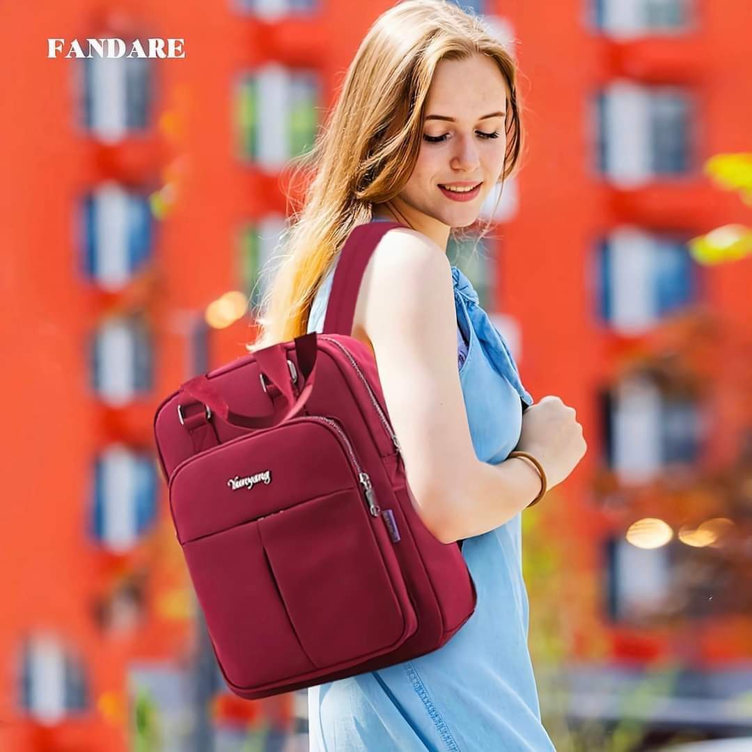 New Leisure Nylon Ladies China Backpack