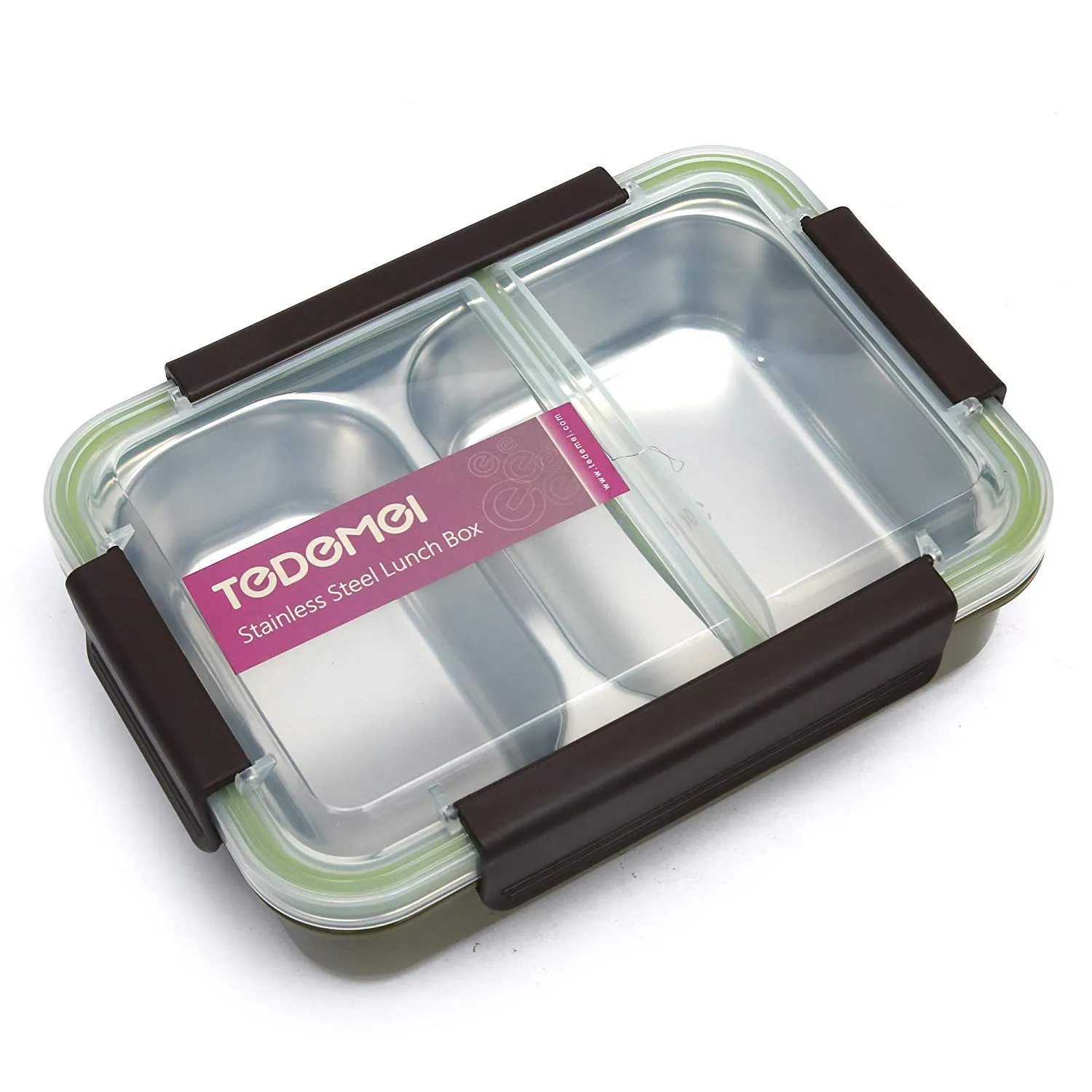 Tedemei Stainless Steel Insulated Tiffin Lunch Box