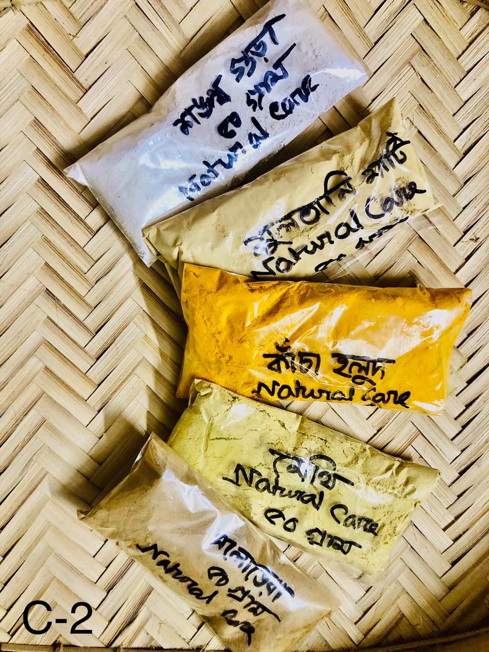 অর্গানিক ফেসপ্যাক কম্ব ০২ (250 Gram)