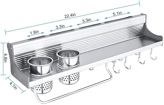 Product details of দেয়ালের তাক অ্যালুমিনিয়াম রান্নাঘরের তাক - kitchen rack