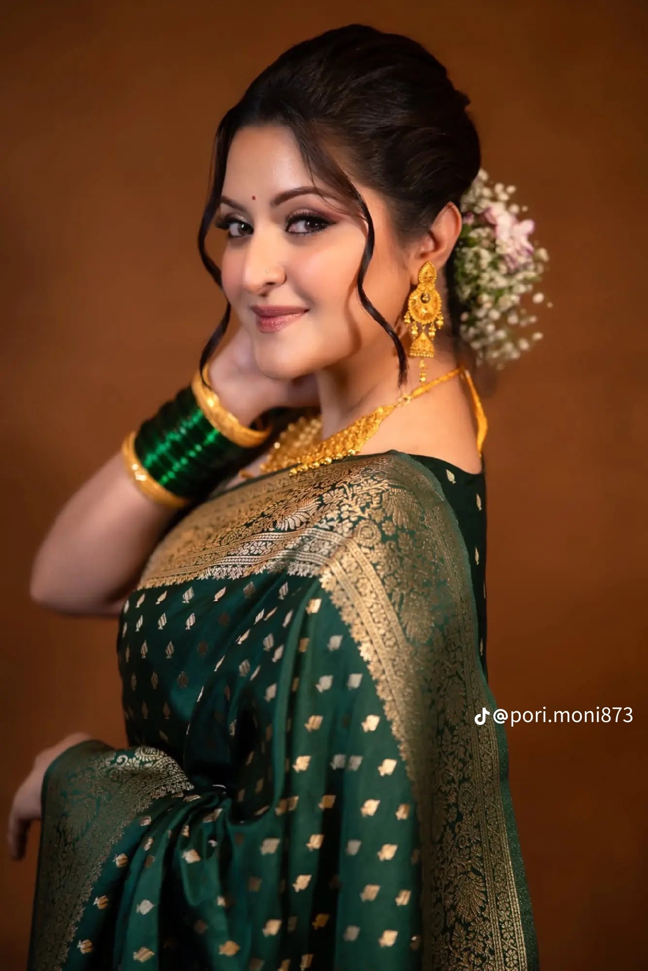 Jori Katan Saree With Blause Pcs