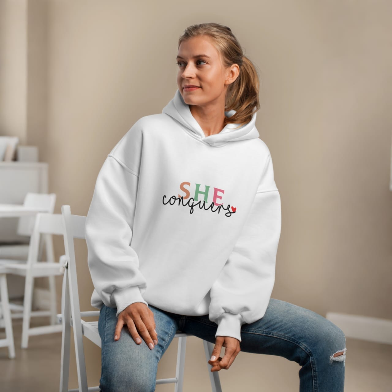 Premium Comfortable Stylish  Ladies winter hoodie