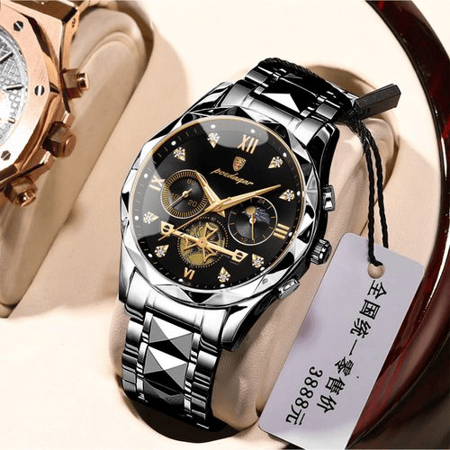 POEDAGAR 996 Luxury Man Luminous Chronograph Watch