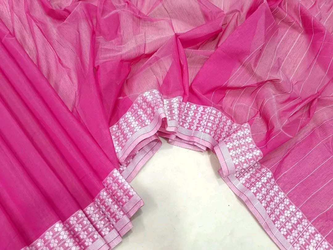 Nokshi pair saree with blause pcs