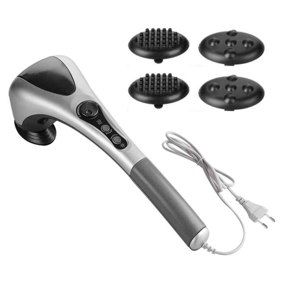 Double Heads Heating Massager