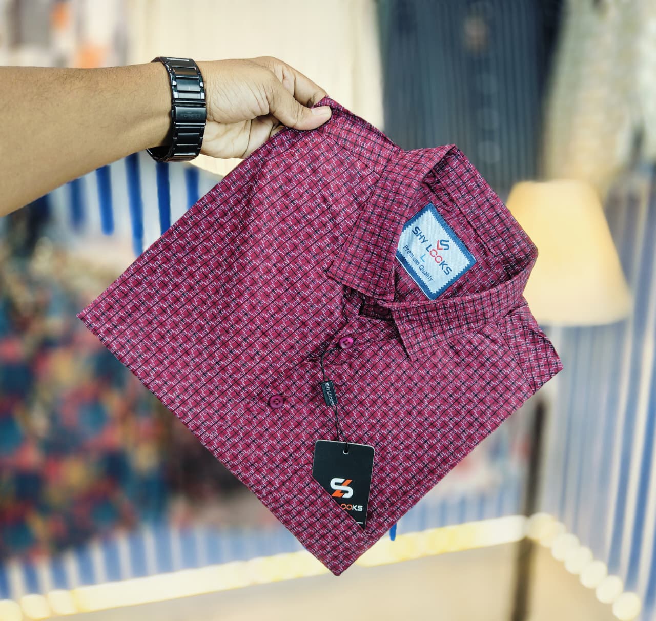 Pure Cotton full Sleeve Shirt for Men's