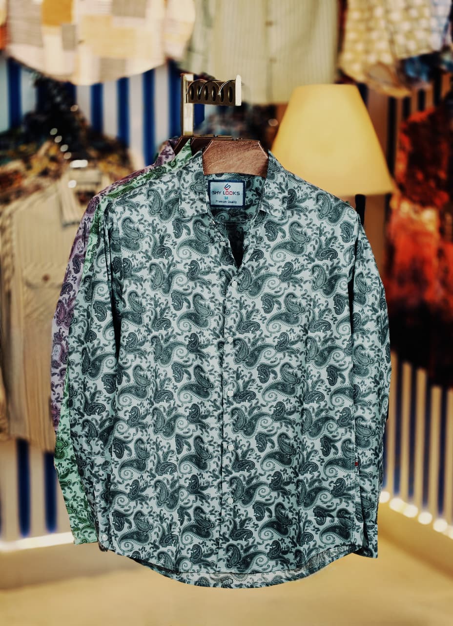 Pure Cotton full Sleeve Shirt for Men's