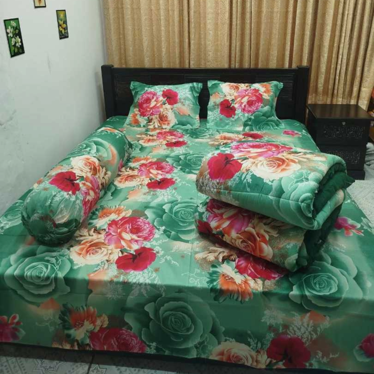 ৫ পিসের টুয়েল প্রিমিয়াম কম্ফোর্টার কম্বো সেট