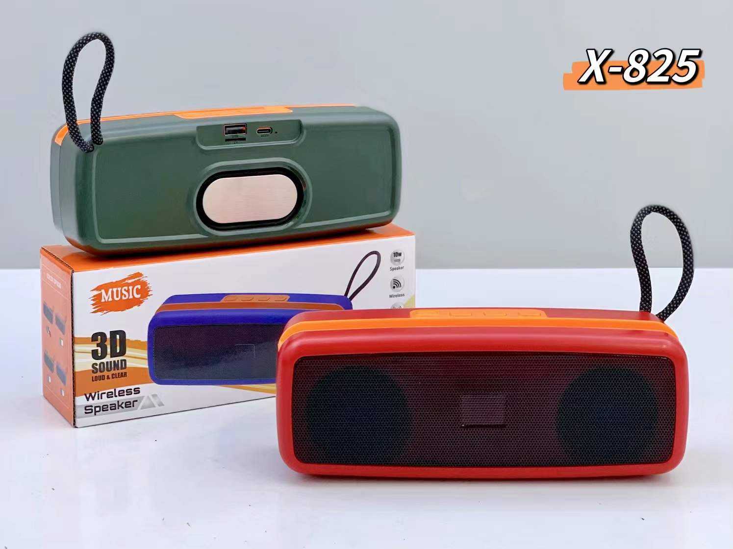 X-825 Dual Speaker Bluetooth speaker