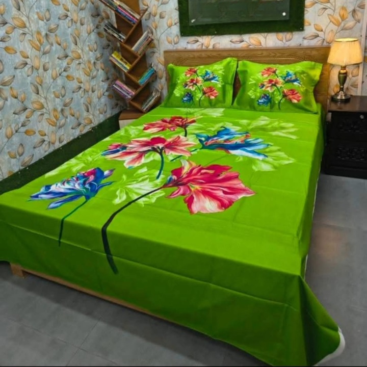 Luxury Panel Cotton Bed Sheet