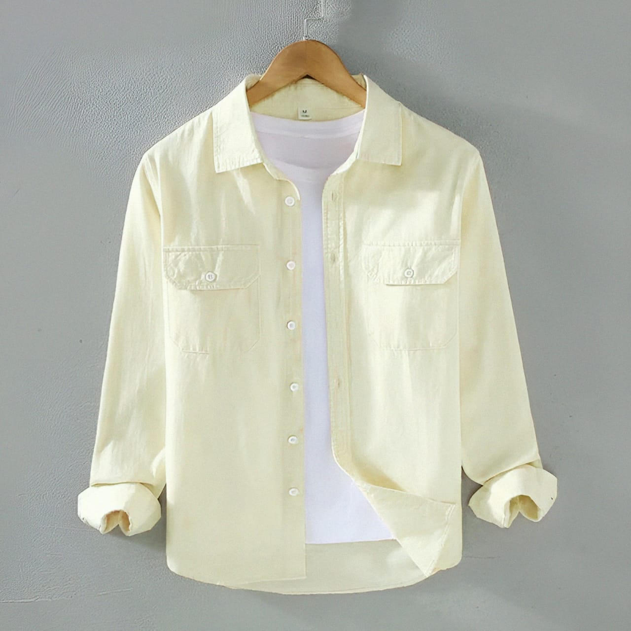Full sleeve double pocket Shirt
