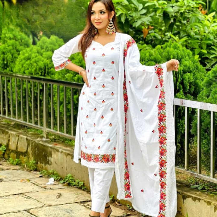 Premium Cotton 3 Piece